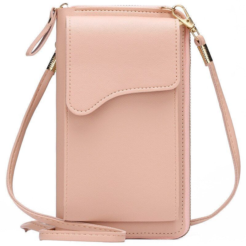 Small Crossbody Shoulder Bag Synthetic Leather Phone Holder Purse Messenger Bags