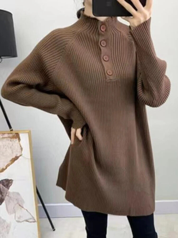 Sweaters Women 2023 Autumn Winter Length Sweater Elegant Women's Pullover