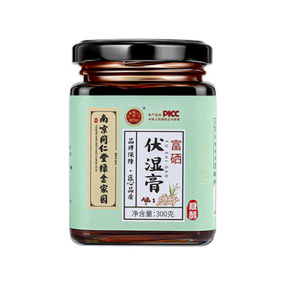 同仁堂伏湿膏糖醇富硒红豆薏仁茯苓膏300g TongRenTang Fu Wet paste Poria paste