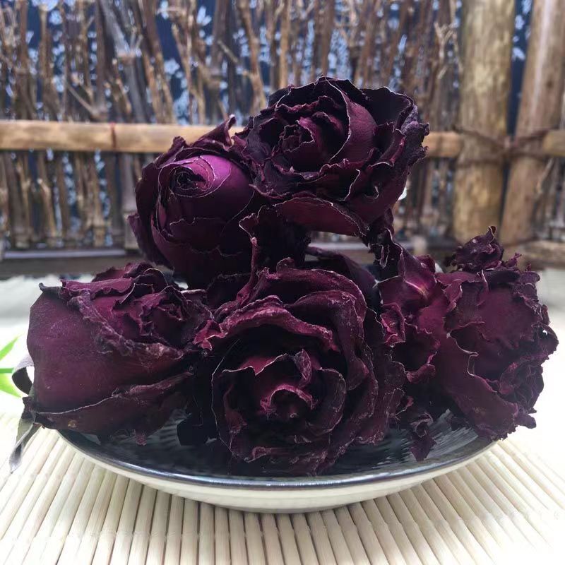 250g Yunnan Dark Red Rose Flwoer Tea Organic Rose Herbal Tea Natural Rose Tea