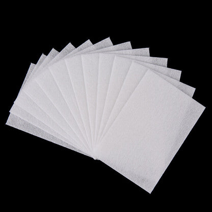 1 Bag Nail Wipes UV Gel Nail Tips Polish Remover Paper Pad Nail Art Cleaner-ca