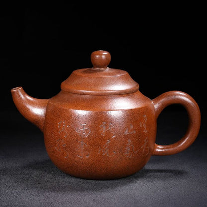 Vintage Chinese Yixing Purple Clay Teapot Zisha Ceremony Fashion Gift Teaware