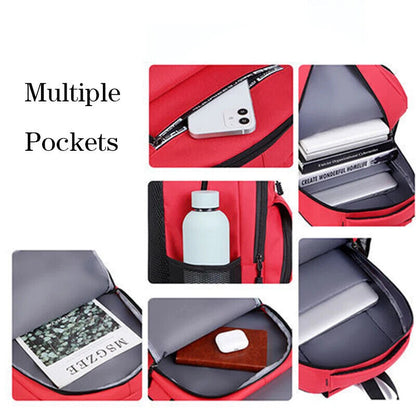 Bags Teenage Boys Girls Large Capacity Student School Backpack Men