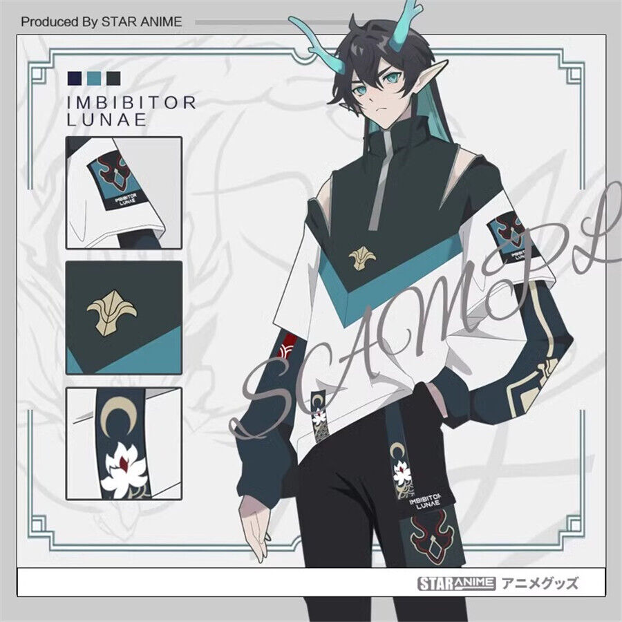 Honkai: Star Rail Imbibitor Lunae Jackets Sweater Pants Hooded Coat Trousers Set