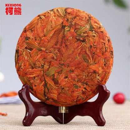 Premium 200g lilies Pure natural Lily scented tea cake lungs cough sedative tea
