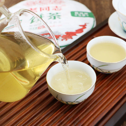 357g Yunnan Aged Puer Tea Lao Tong Zhi Haiwan Old Comrade 9948 Pu Er Tea 191