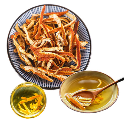 Fruit Tea Dried Orange Peel To Make Syrup of Plum Relieve A Cough Health Care
