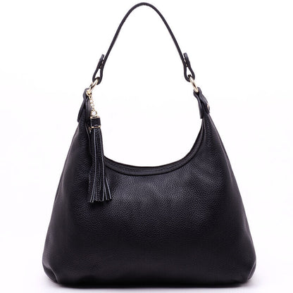 100% Genuine Leather Women's Classic Handbag Crossbody Shoulder Bag Satchel Tote