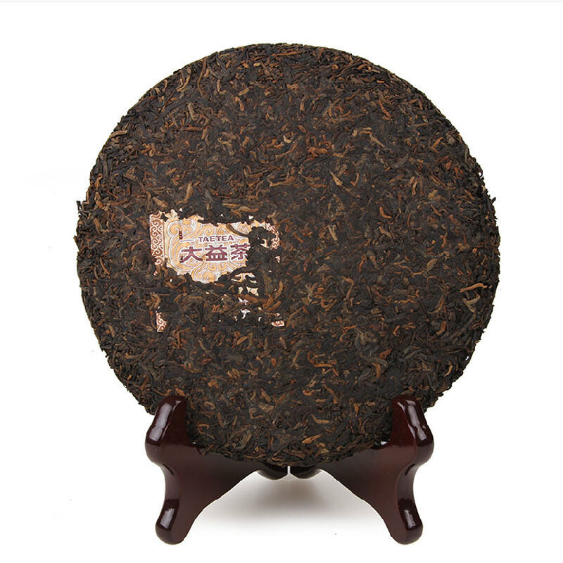 2013 China Yunnan menghai Dayi 7572 qizi Pu erh Tea Cooked ripe Cake,er tee thé