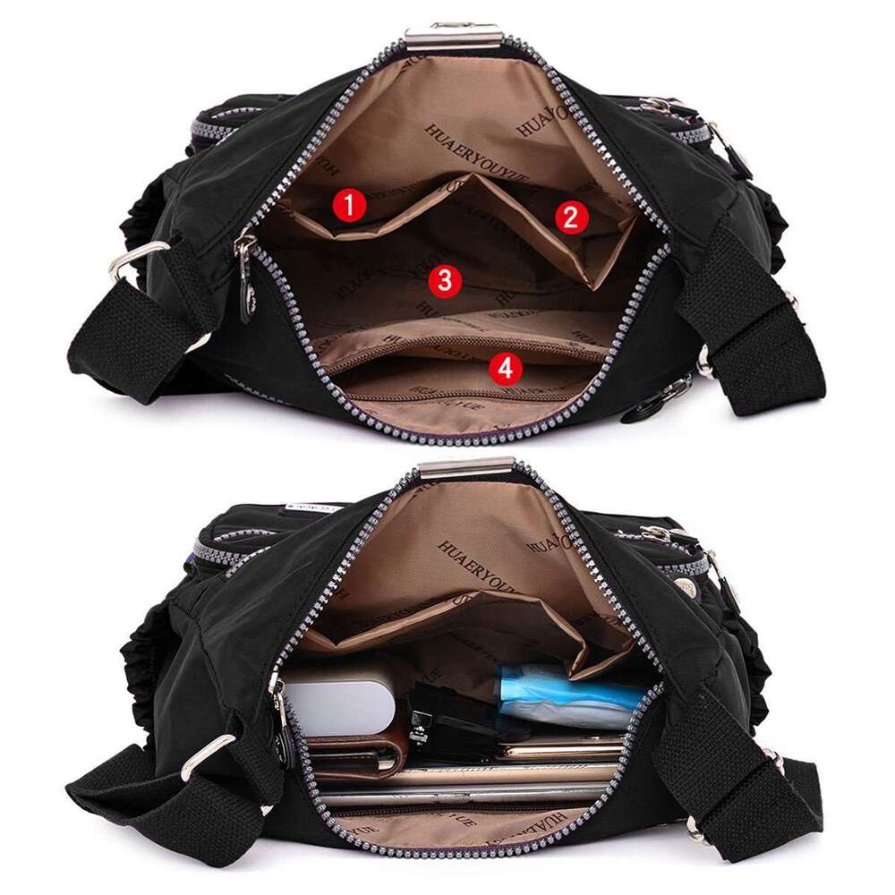 Women's Ladies Handbag Shoulder Crossbody Bag Purse Nylon Tote Messenger Travel