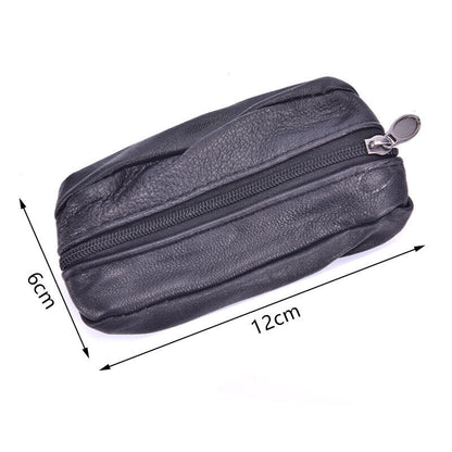 Mini Zipper Soft Purses Unisex Purse For Money Pocket Wallets Small Change Bag