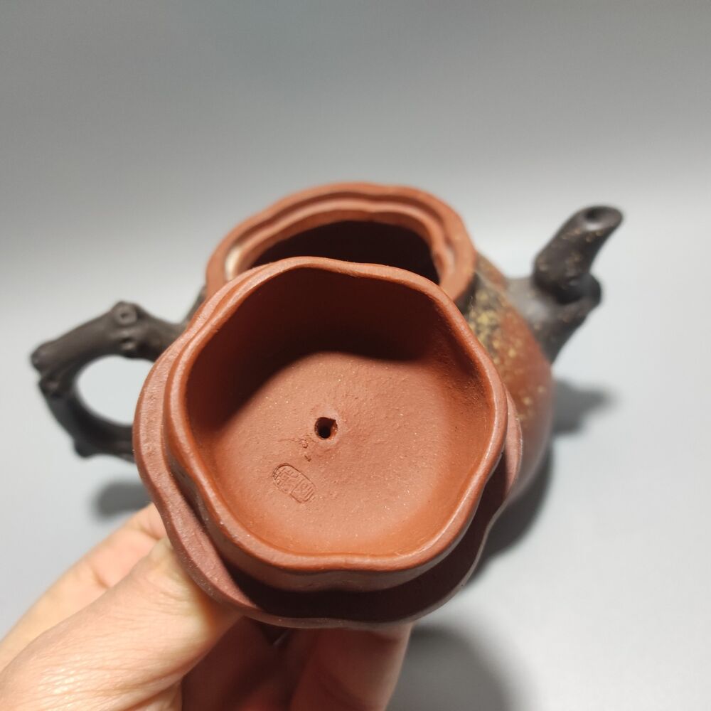 Chinese Yixing Purple Clay Teapot Tea Set Pot Zisha Ceramic Cute Decor Figurine