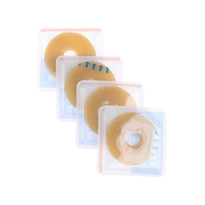 10Pcs Ostomy Bag Paste Ring Baseplates Stoma Leakproof Ring Prevent Protect Ski!