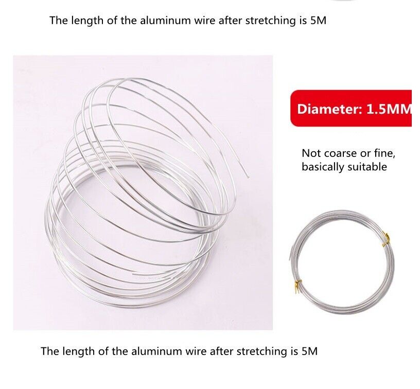 Pottery Tool Aluminum Wire Soft Clay Skeleton Sculpture Model Clay Support Frame