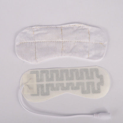 Electric Heating Moxa Steam Eye Mask Timing Temperature Control 电加热艾绒眼罩遮光蒸汽定时温控