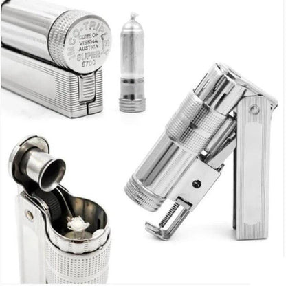 Vintage IMCO 6700 Stainless Steel Old Style Gasoline Cigarette Oil Lighter 2020