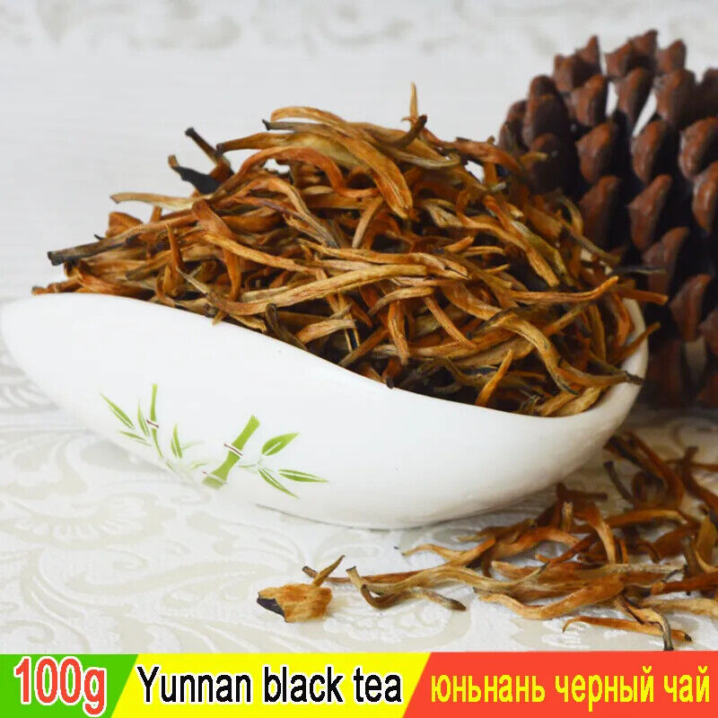 2023 New Fengqing Dian Hong Famous Yunnan Black Tea, Organic Tea Dianhong 100g
