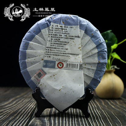 2018 TuLin Phoenix Sheng Puerh Tea "China Fenghuang" Raw Puer Tea 357g