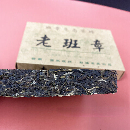Yunnan Menghai Puerh Tea Pu'er Green Tea 250g Laobanz Slope Pu-erh Tea Brick-