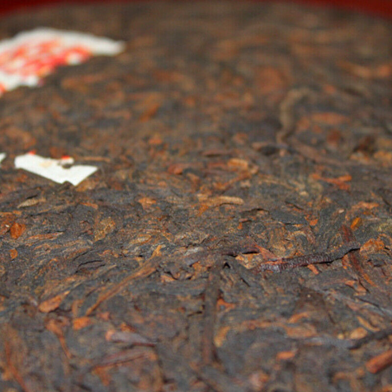 Ancient Tree Cooked Tea Big Leaf Black Tea 357g High Quality Pu'er Tea Natural-