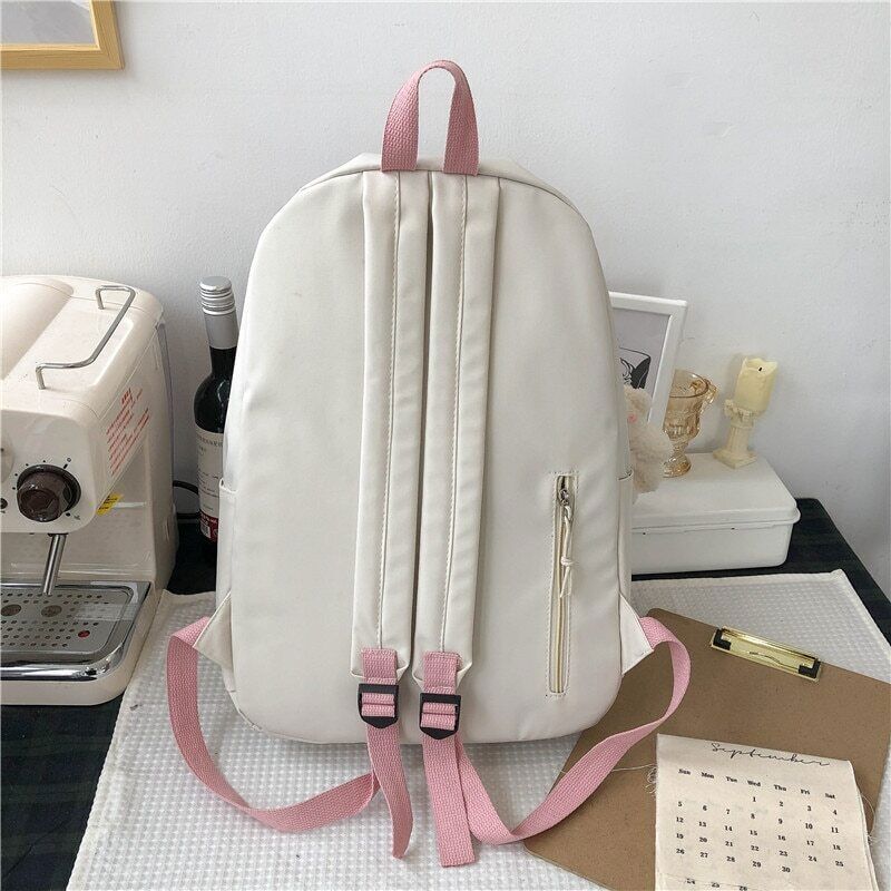 Women Backpack Female Nylon Shoulders School Bag