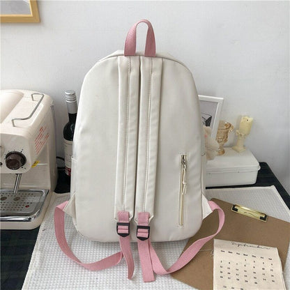 Women Backpack Female Nylon Shoulders School Bag