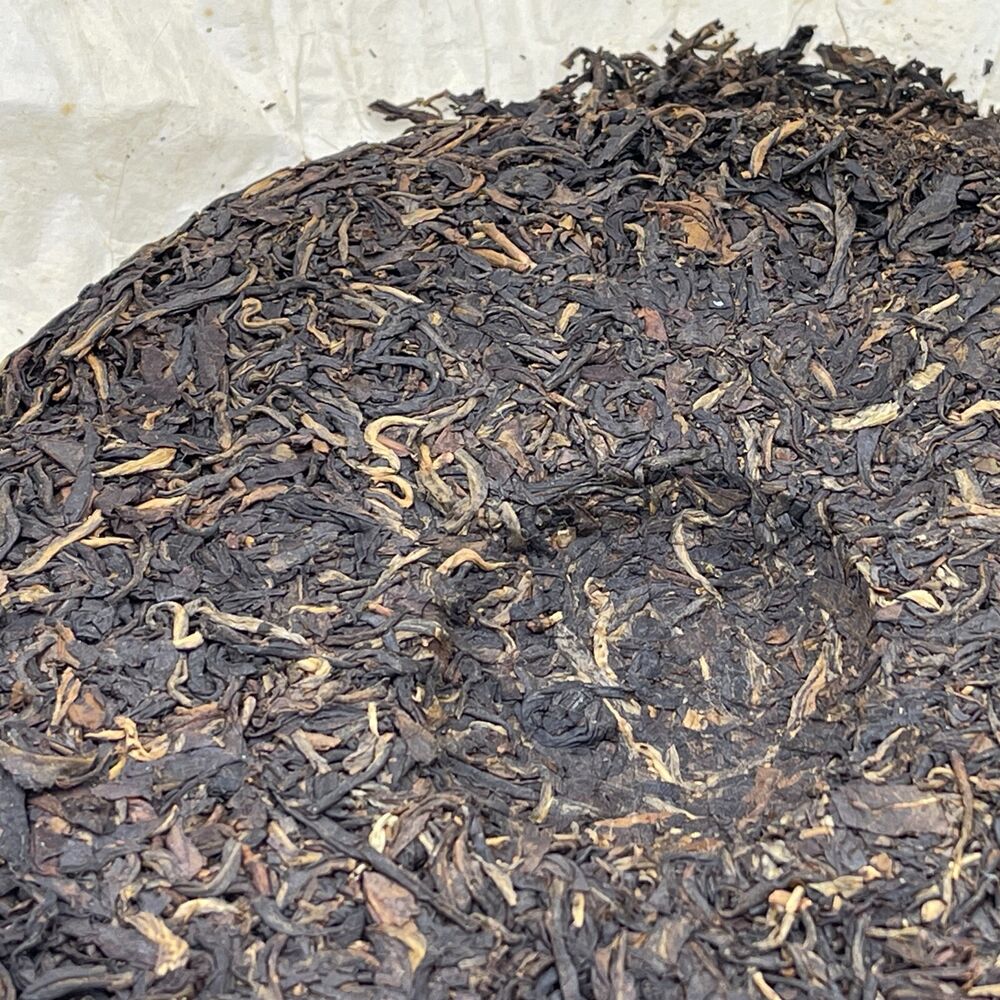 Pu-erh tea,2004,Disn yi hao,Menghai Yuanye Township Ancient Tea Trees, 400g,Raw