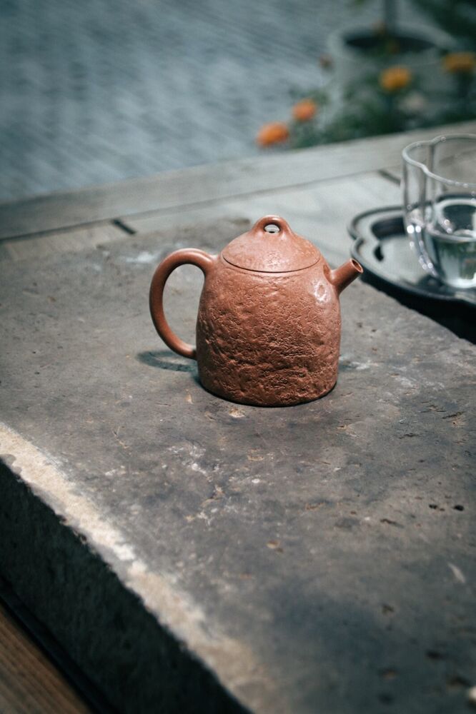 170cc chinese Yixing Handmade Zisha teapot Duan Clay QinQuan Gongfu Hu Tea Pot