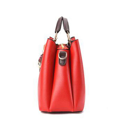 Women's PU Leather Shoulder Bag Handbag Tote Purse Crossbody Messenger Satchel