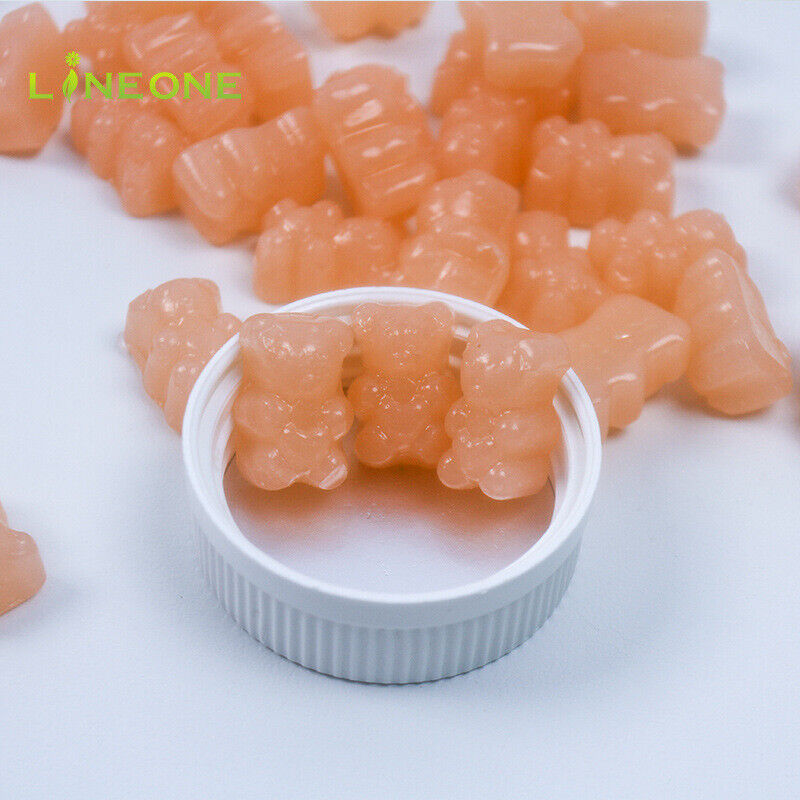 60 Gummies Glutathione Collagen Skin Whitening Gummies Strawberry Flavor