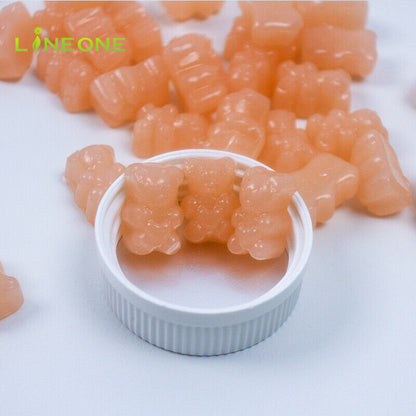 60 Gummies Glutathione Collagen Skin Whitening Gummies Strawberry Flavor