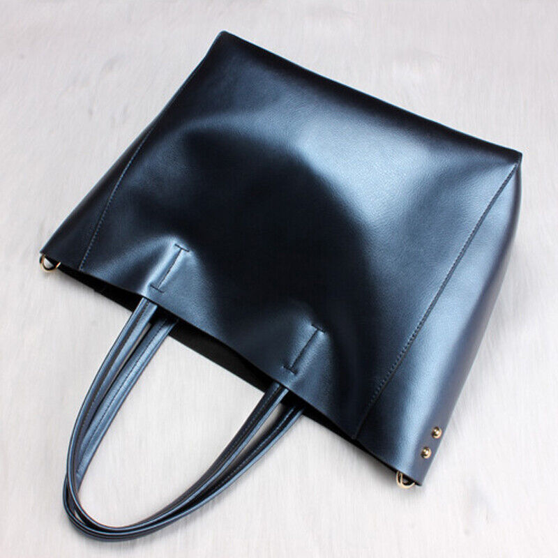 100% Genuine Leather Mummy Bag Large Capacity Tote Bag Sling Shoulder Handbags