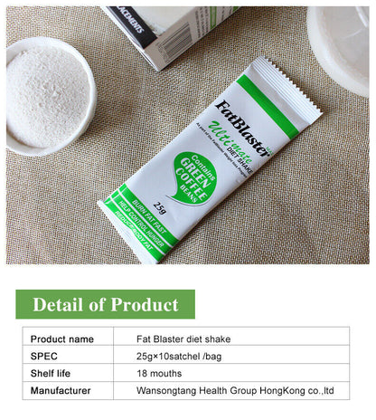 fat blaster diet shake milkshake slimming Weight Ran Shao Zhi Fang Jian Fei Dai