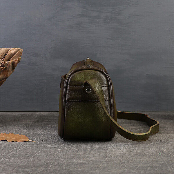 Top Cow Leather Women's Shoulder Bags, Retro Soft Leather Sling Crossbody Bags
