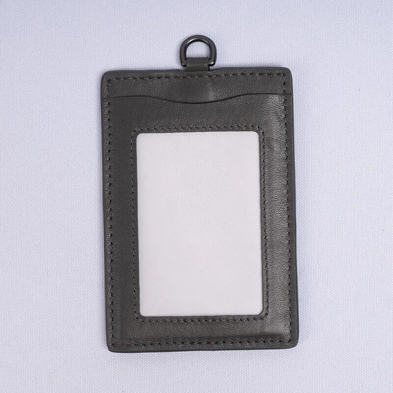 Card Holder 100% Sheepskin Bag Woven Men's Name Card Women's Employee Bags 2023