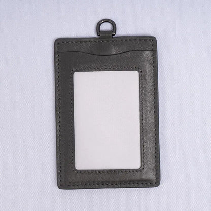 Card Holder 100% Sheepskin Bag Woven Men's Name Card Women's Employee Bags 2023