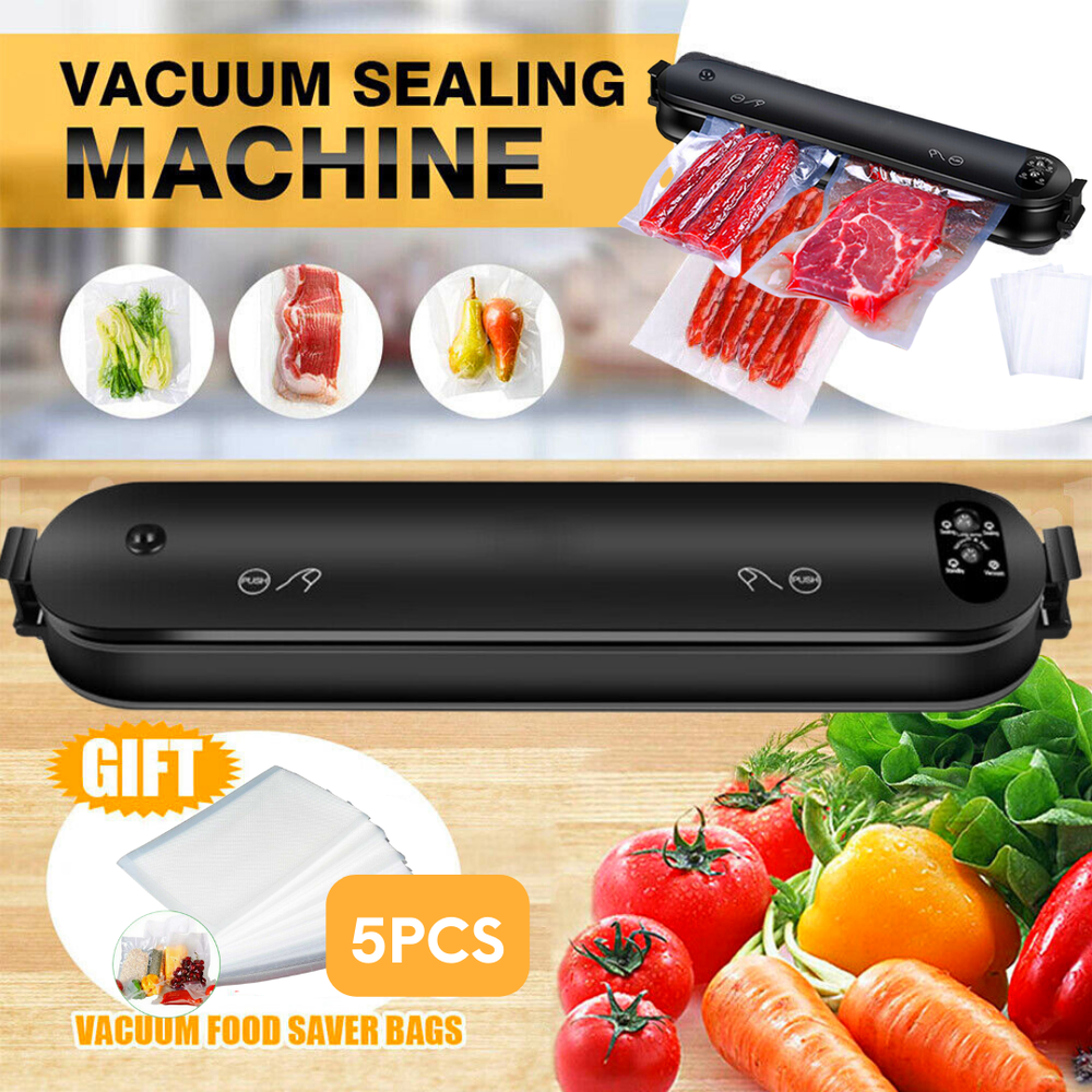 Maquina Automatica Para Envasar al Vacio Alimentos Sellado Profesional Efectiva