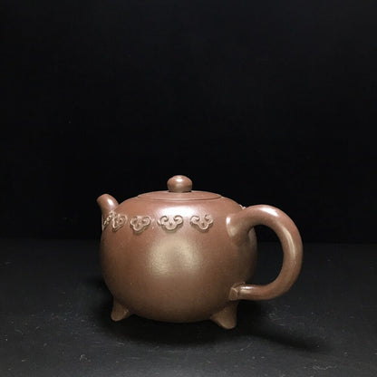 vintage chinese yixing purple clay teapot zisha ceremony teaware collection rare