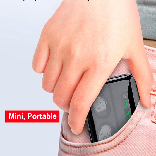 Mini Bluetooth 5.0 Wireless Headset TWS Earphones Stereo Headphones Earbuds