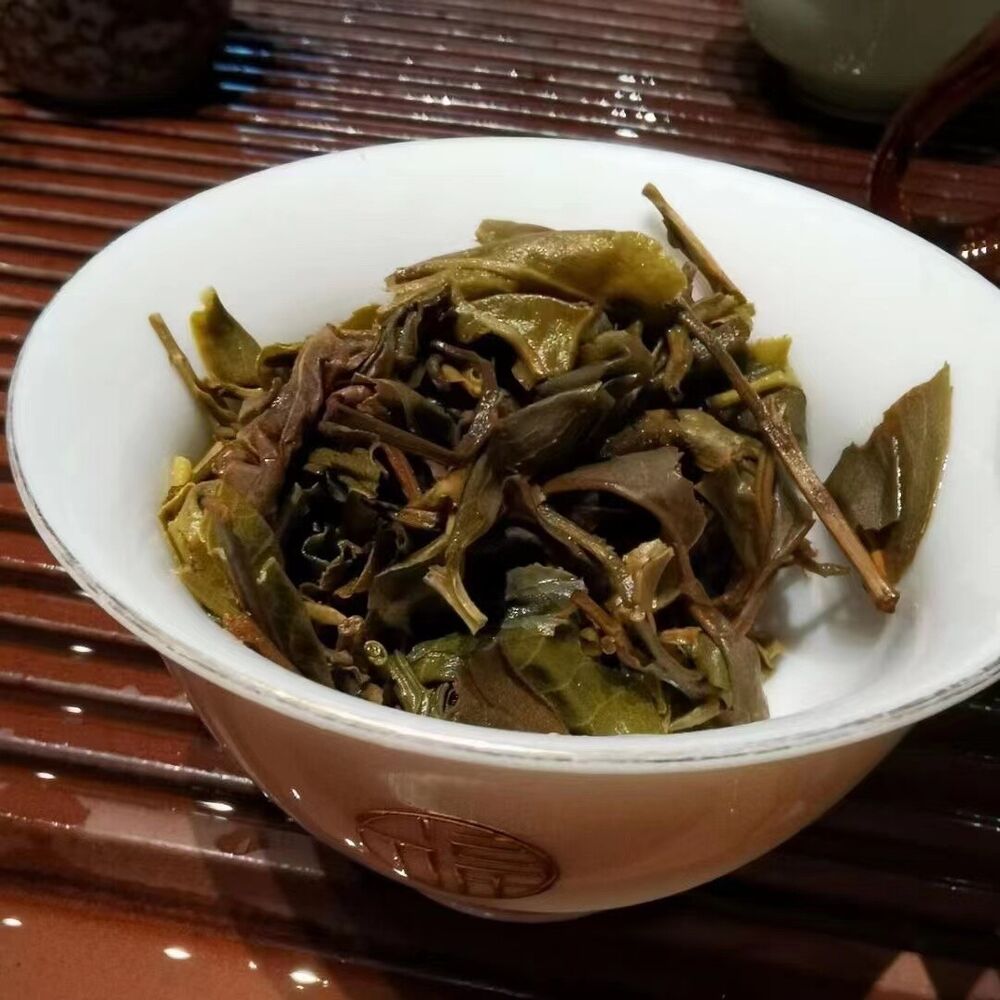 357g Yunnan Aged Puerh Raw Tea 2011 Banzhang Raw Pu-erh Tea Cake Old Pu'er Tea