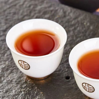 250g CHINA TEA 6166 Aged Wuzhou Dark Tea Liu Pao Hei Cha Liu Bao Black In Basket