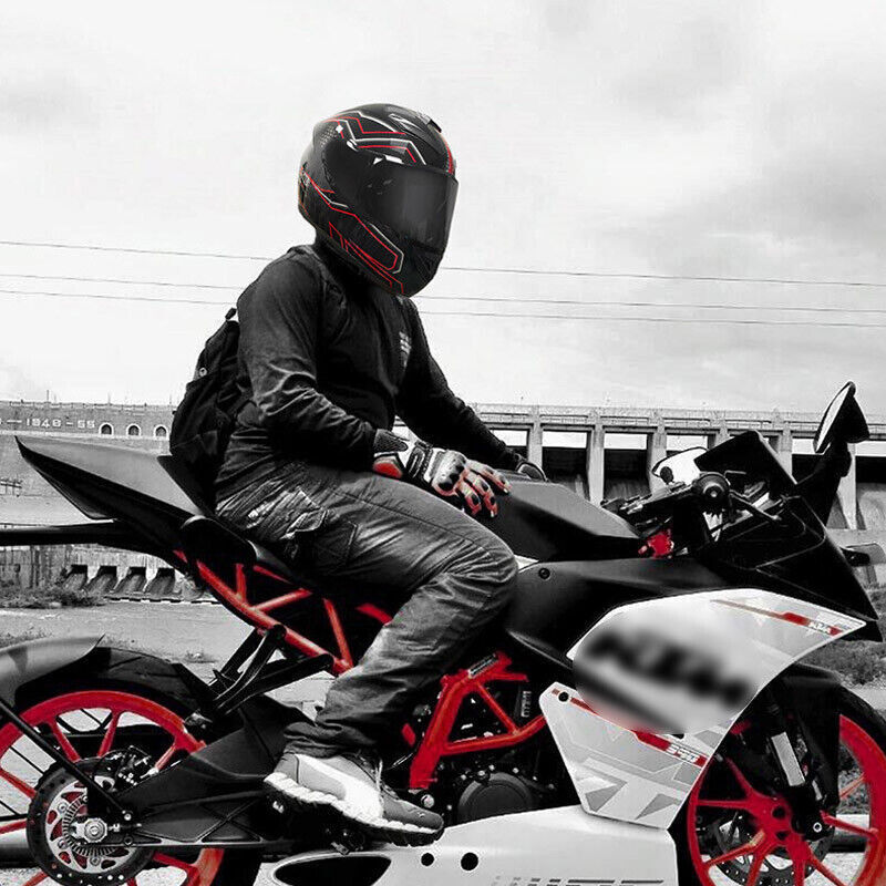 Motorcycle Helmet Full Face Motocross Racing DOT ECE Approved Men's Women's NEW