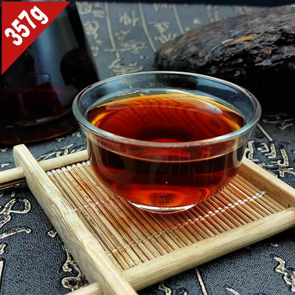 Natural Ban Zhang Gong Ting Ripe Puer 357g/12.59oz Organic Menghai Shu Puerh Tea