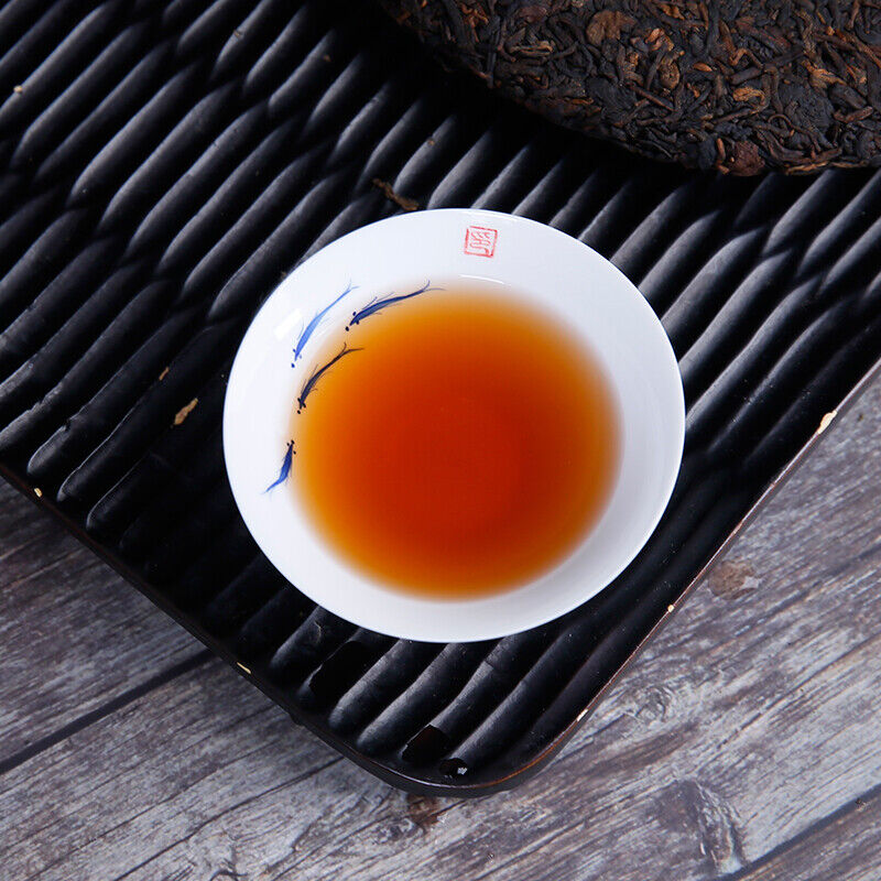TAI HE * 2021 Dr. Pu'er Tea Pure Jingmai Arbor Tree Pu-erh Big Cake Ripe 500g