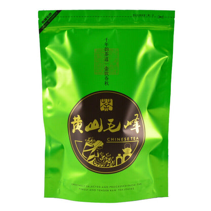 Chinese Huang Shan Mao Feng Slimming Tea Maofeng Spring Green Tea Loose Leaf
