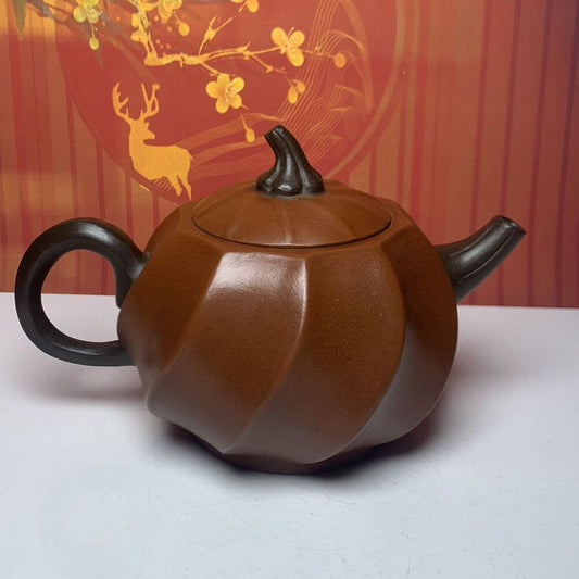 Vintage Chinese Yixing Purple Clay Teapot Zisha Ceremony Fashion Nice Teaware