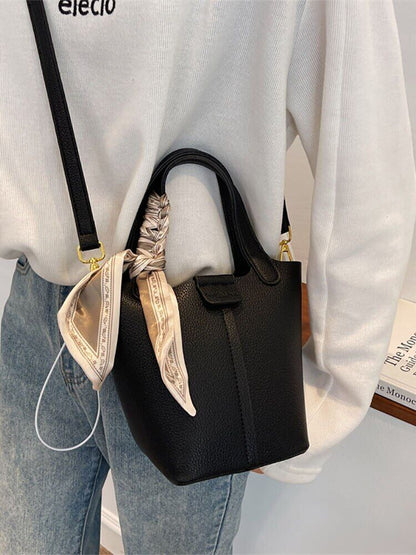 Bag Women Handbag Green Leather Shoulder Crossbody Bag Shopper Tote Bag