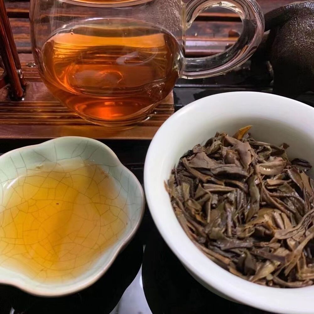 Yunnan Pu'er Tea Smoke Fragrance Thousand-Year-Old Tree Banzhang Raw Tea