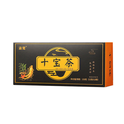 150g Organic Herbal Tea Ginseng Ten Treasure Tea Renshenshibao Tea Healthy Drink