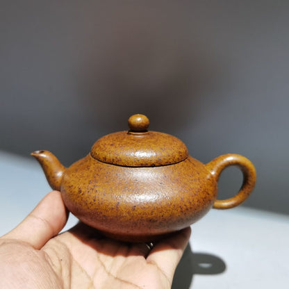 collect vintage China yixing purple clay teapot zisha ceremony cute teaware art